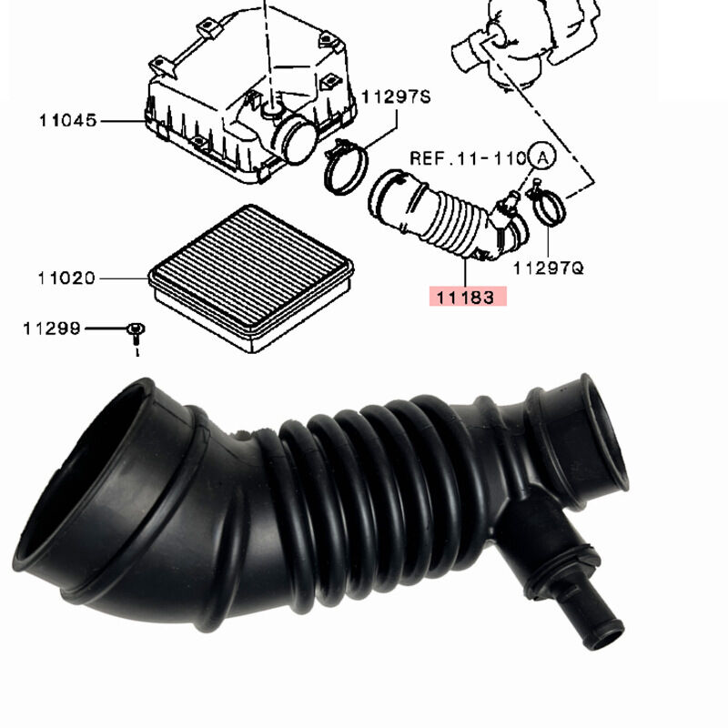1505A376 применим к пикапам Mitsubishi L200 KA4T KB4T KH4W KG4W с 2005 по 2015 годы.